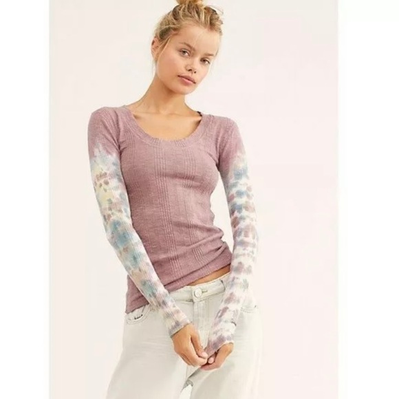 FREE PEOPLE MISTY MOUNTAIN BIG SIR TEE - Picture 7 of 12